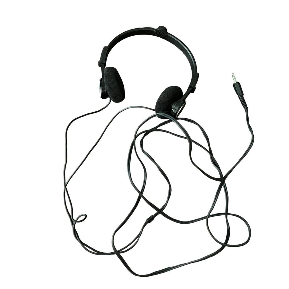 VTG CB Labs Wired Headphones 3.5mm On Ear Retro Tech Y2K Cybercore 90s 00s - Picture 2 of 7